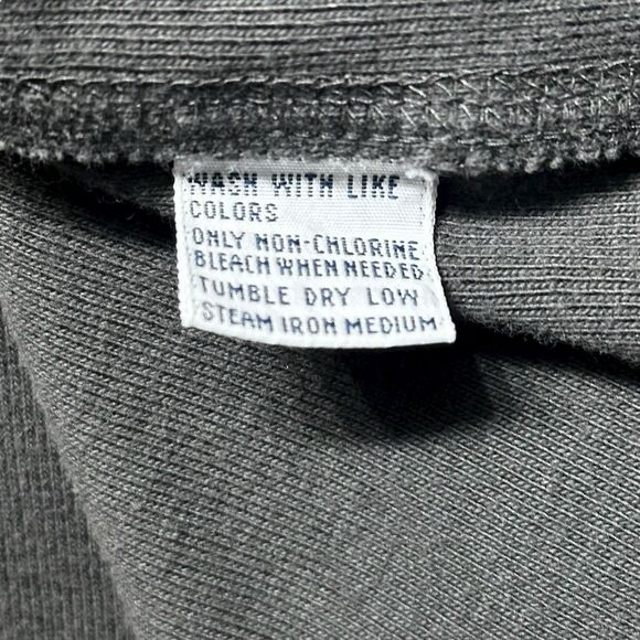 Polo Ralph Lauren Henley Shirt Men’s XL Gray Long Sleeve Knit Cotton Logo - Picture 7 of 9